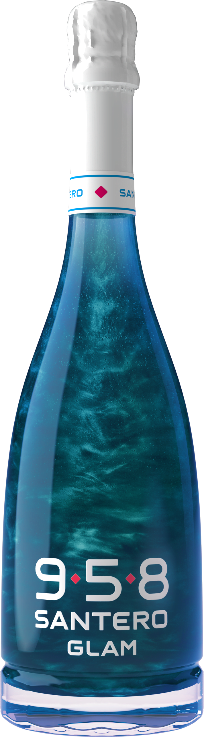 bottiglia GLAM blue